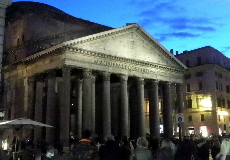 The Pantheon Portico